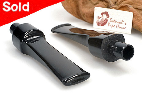 Stanwell Mundstückrohling Saddle Acryl mit 9mm Zapfen 7,4cm